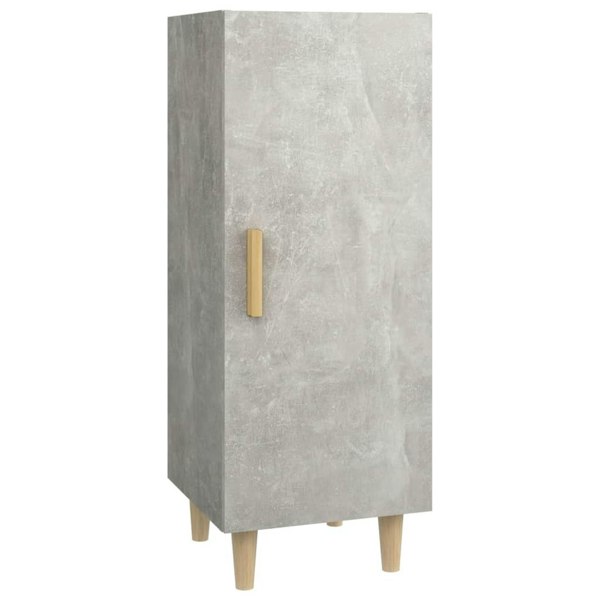 Berkfield Sideboard Concrete Grey 34.5x34x90 cm Engineered Wood