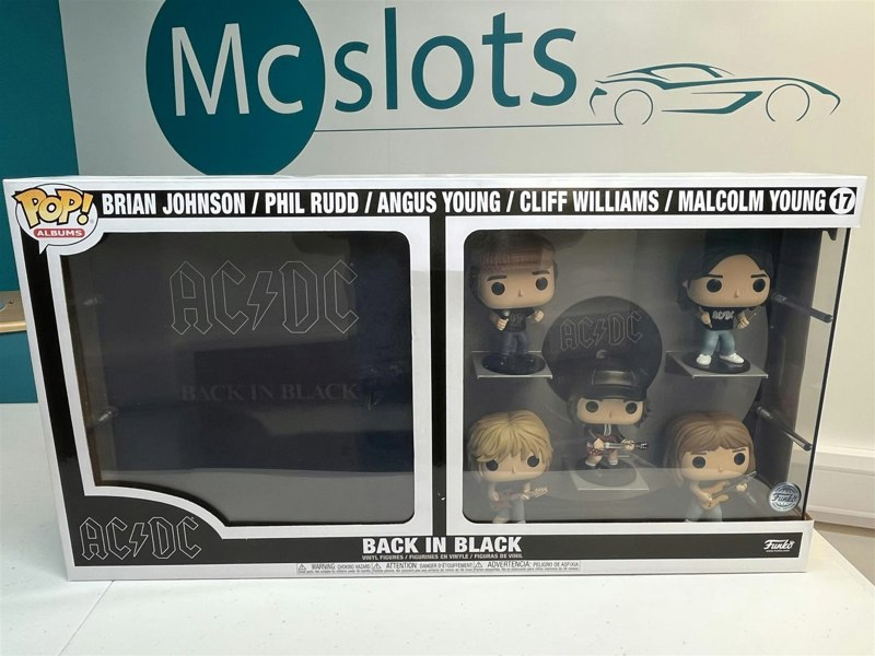 Funko AC/DC Back In Black 5 Vinyl Figure Set Funko Pop Albums 17 60989