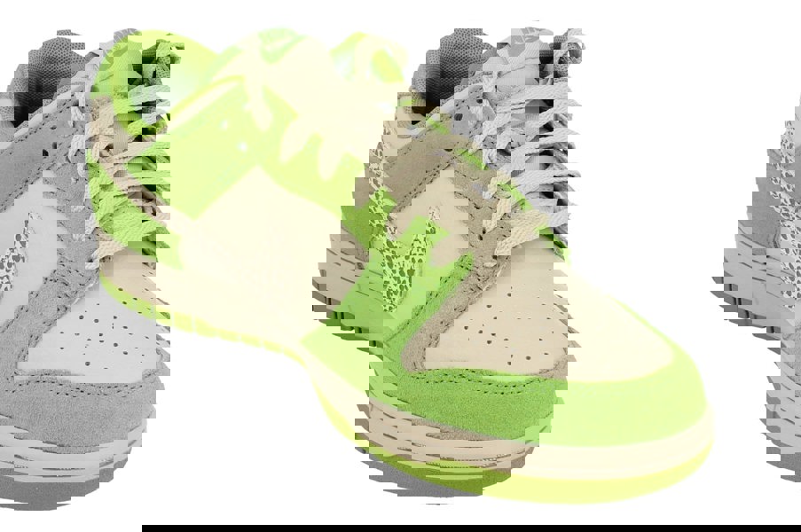 Nike Dunk Low As Mens Trainers Dr0156  300 - Chlorphyl Light Irom Ore 300 - Photo 3