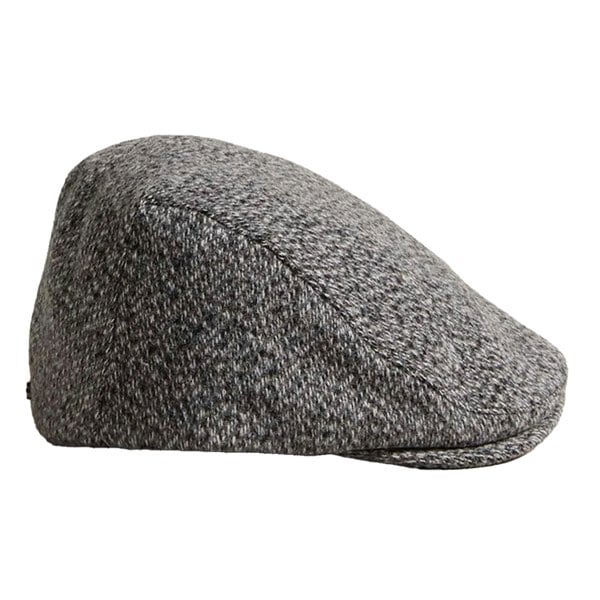 Ted Baker Beniey Marl Flat Cap - Grey