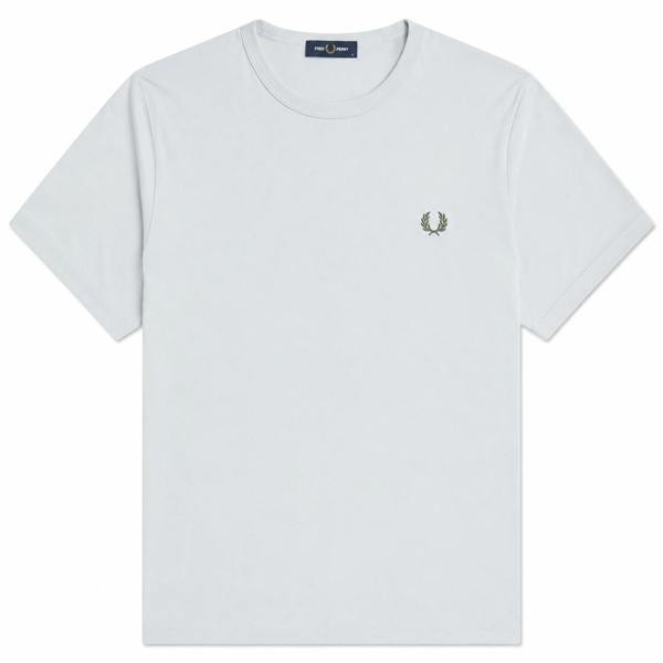 Fred Perry Ringer T-Shirt Dusky Blue