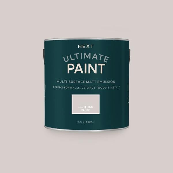 Next Light Pink Taupe Mixed To Order Ultimate Paint 2.5L