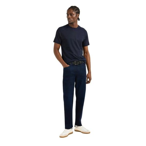 Boss Mens Plain T-Shirt - Dark Blue - 