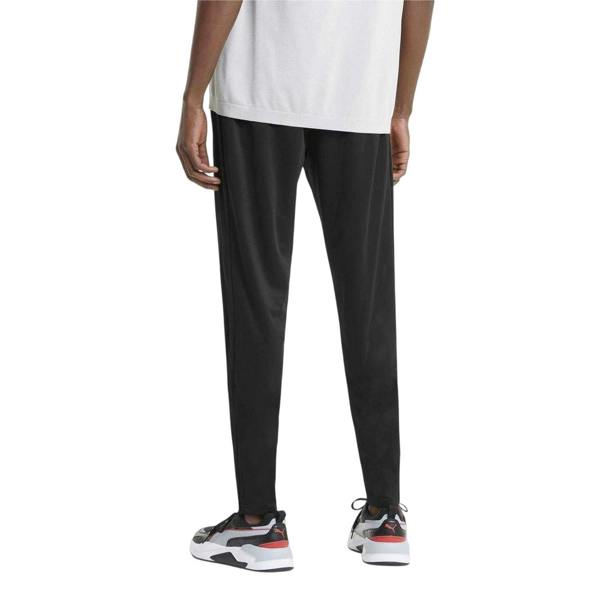 Puma Mens Logo Tapered Tracksuit Bottoms - Black - 