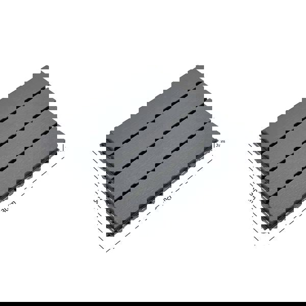 Nicoman Polydeck PVC Decking Tiles