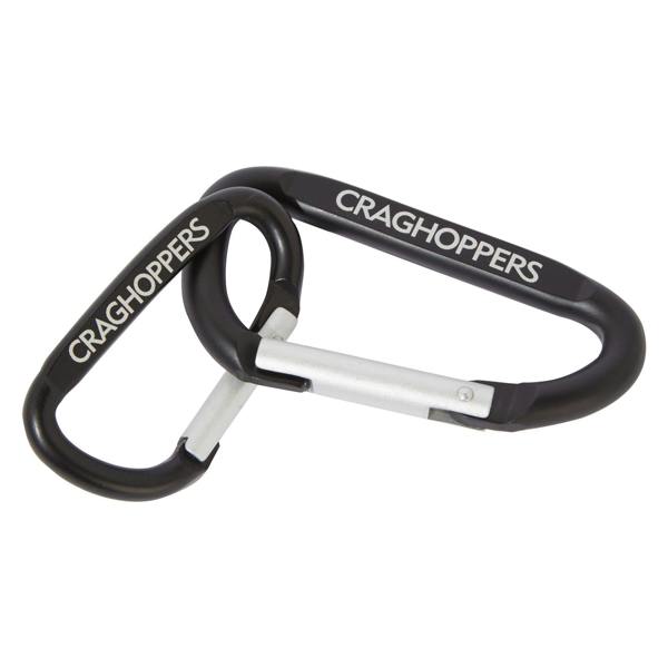 Craghoppers Carabiner (Pack of 2) - Black - 