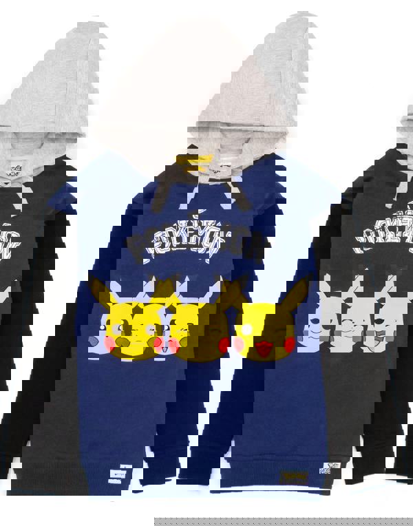Pokemon Boys Blue Pikachu Placement Print Hoodie