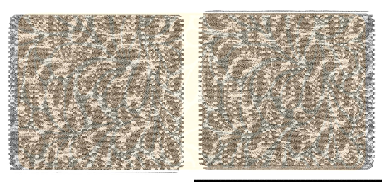 My Mat Sculptured Washable Patterened Rain Drop Mink