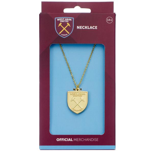The Carat Shop West Ham Shield Crest Necklace