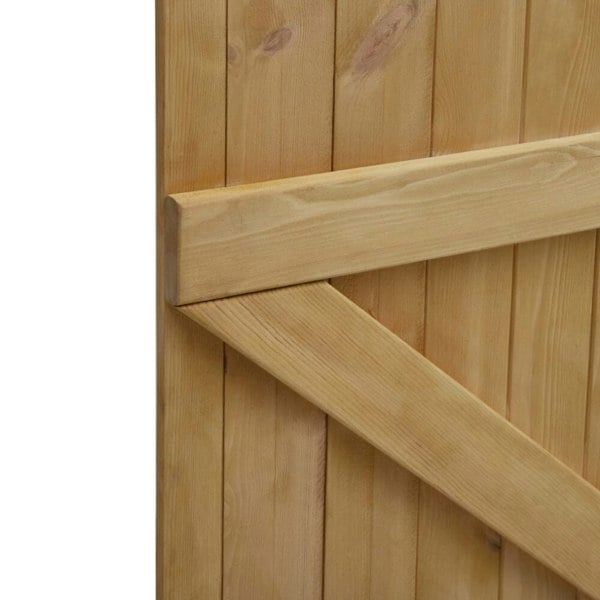 Pine Wood Garden Gate with Latch Garden Gates Living and Home