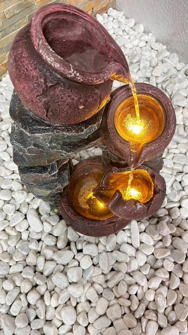 Tranquillity Water Features Copper Dale Falls Traditional Water Feature