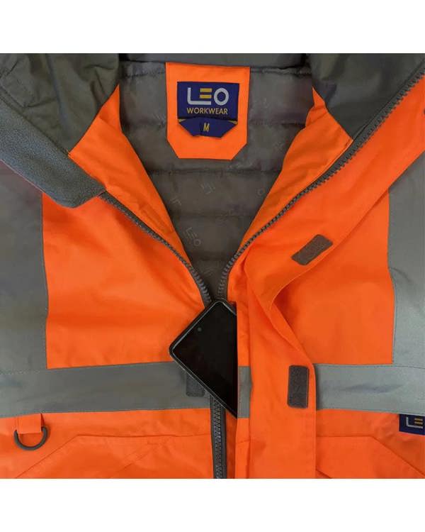 Baffle Lined Bomber Jacket - Hi-Vis Trousers