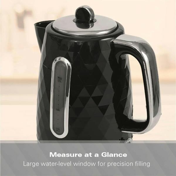 Hamilton Beach Diamond 1.7L Kettle - Black