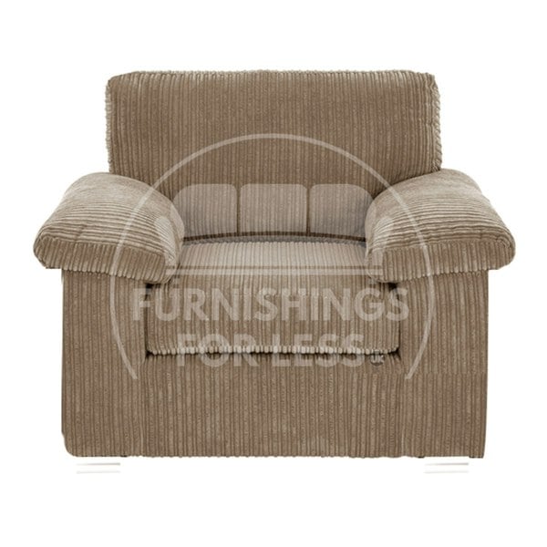 Furnishings For Less Delta Full Jumbo Cord Single Seater Armchair