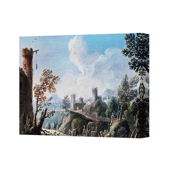 Benjamin Tate Design Classic Landscape Canvas Painting Wall Art For Living Room 4168
