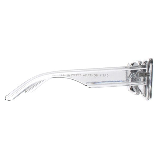 Montana Sunglasses MP76 C Shiny Clear Grey Smoke Polarized