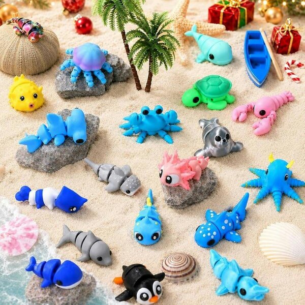 Leaper 3D Marine Animals Countdown Calendar