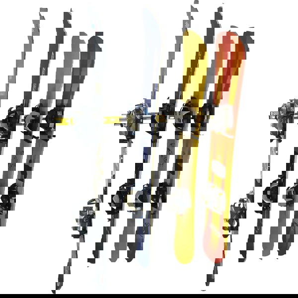 Snowboard wall rack. Wall mounting snowboard rack for 4 snowboards