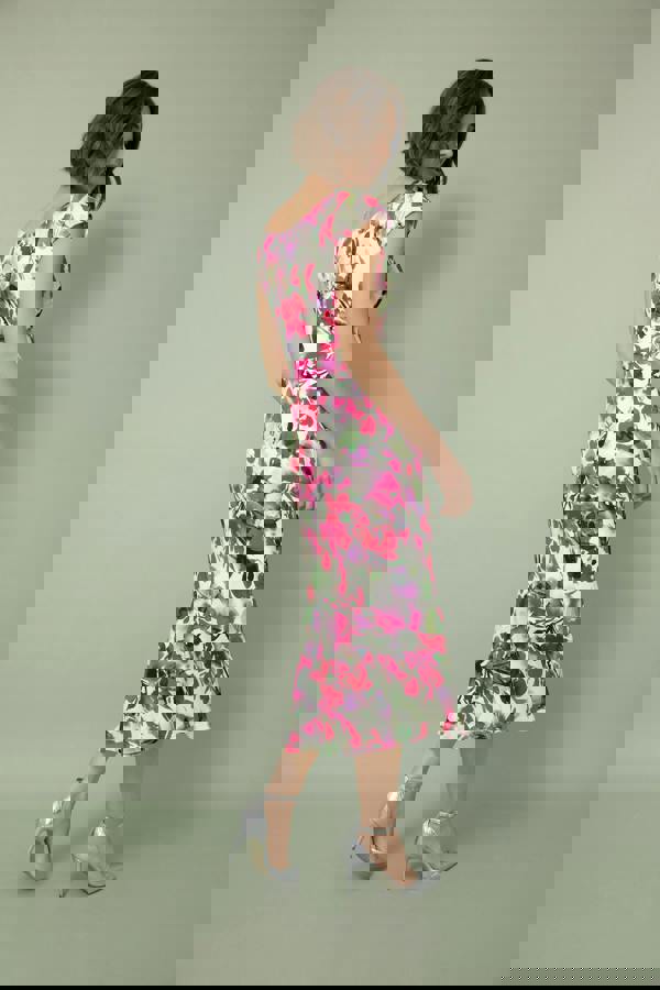 Alie Street London Clara Dress - Fuchsia Florals