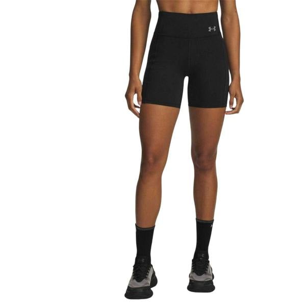 Under Armour Womens/Ladies High Waist Cycling Shorts - Black - 