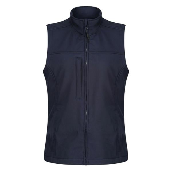 Regatta Womens/Ladies Flux Softshell Gilet - Navy/Navy - 