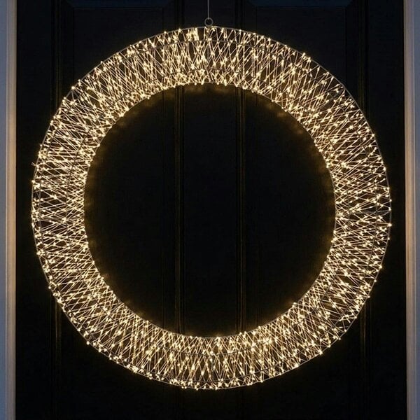 Garden Greatness LED Flat Back Decorative Wreath