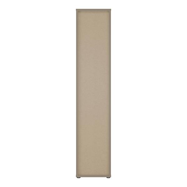 Furniture To Go Alice Springs Tall Narrow Bathroom Storage Cabinet with 2 Doors Push-to-Open & 1 Drawer Push-to-Open in Taupe