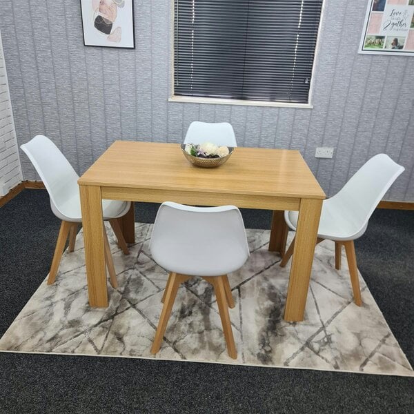 Kosy Koala Dining Table Set with 4 Chairs Dining Room and Kitchen table set of 4