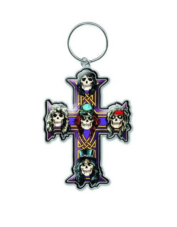 Guns N Roses Keyring Appetite for destruction Keychain