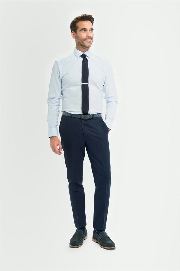 House of Cavani Tropez Navy Trouser