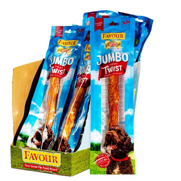 Favour Jumbo Chewy Twist 70g