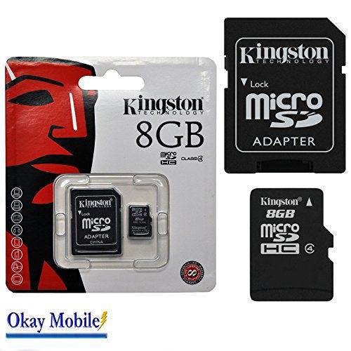 Kingston Original Kingston microSD Memory Card 8 & GB for Huawei P9/P9 & Lite 8