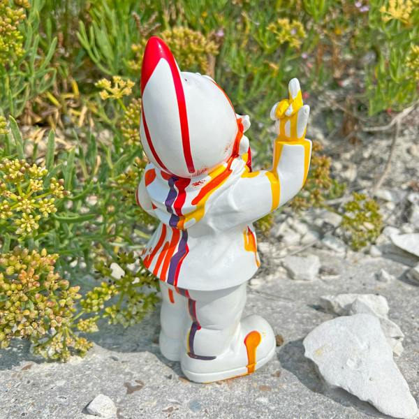 Stoobz Rainbow Art Middle Finger F**k You Garden Gnome 20cm