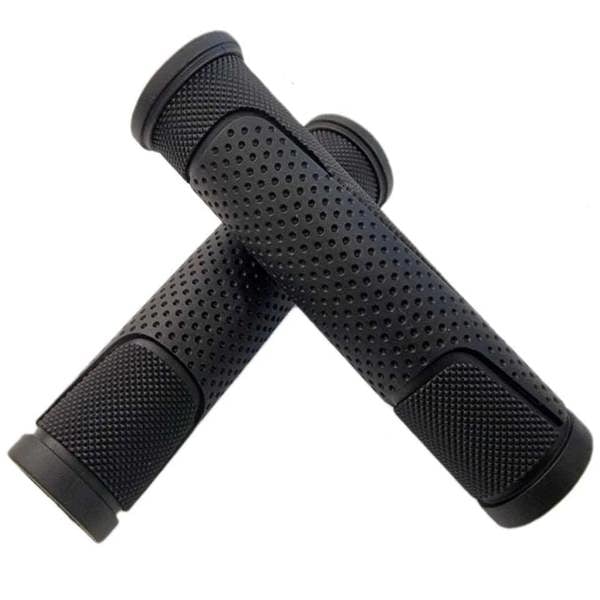 Awe Sport Direct 125mm High Quality Rubber Non-Slip MTB/BMX Bike Grips Black