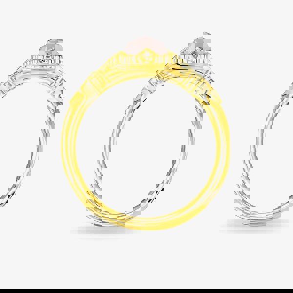 THOMAS SABO Gold Plated Agate Ring D_TR0043-958-24