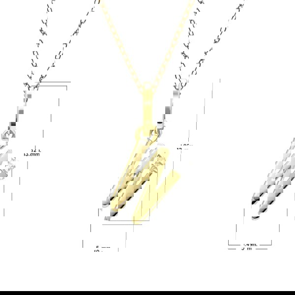 191P0738019_Initial_Diamond_Letter_Necklace_In_9ct_Yellow_Gold_W