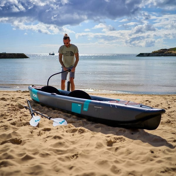 Navigator | Inflatable Kayak | Drop - Stitch | 1 - 2/2 - 3 Seater - Wave Sups UK