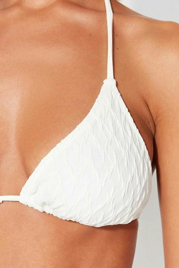 WOVCOR Triangle Covered Bikini Top