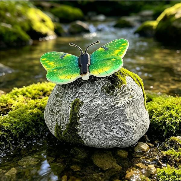 Leaper Simulation Butterfly Decorative Light for Lawn