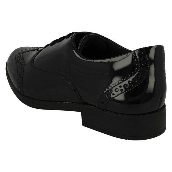 Clarks Girls Clarks Brogue Detailed Formal School Shoes Aubrie Tap