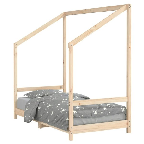 Berkfield Kids Bed Frame 80x160 cm Solid Wood Pine