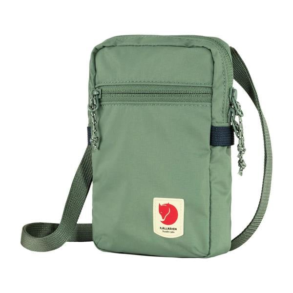 Rear view of Fjallraven High Coast Pocket Bag for Men in Patina Green