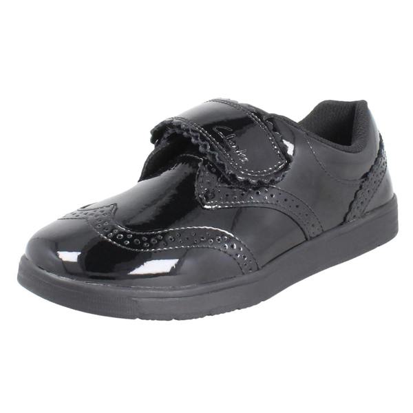 Clarks Girls Clarks Closed Top School Shoes Disco Skip