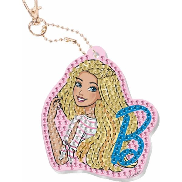 CCG Moxy Barbie Make Your Own Diamond Painting Keyring - Pink