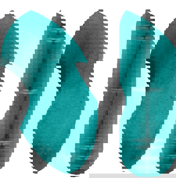 Aidapt Memory Foam Neck Cushion Teal Green