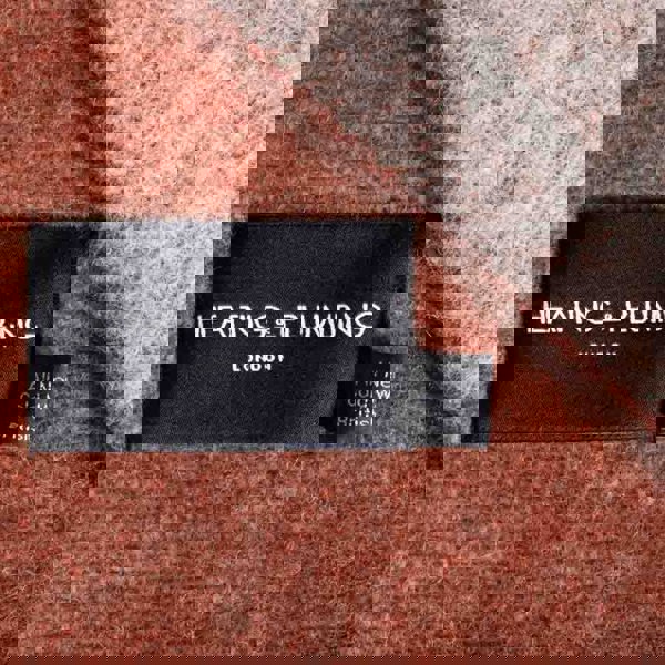 Heating & Plumbing London The Loft - Pure New Wool Throw - Reversible Brick / Grey