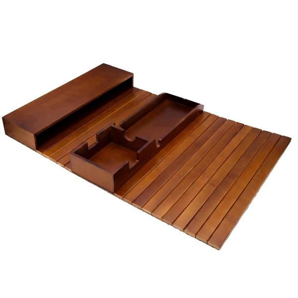 Maison des Cadeaux Bamboo Sofa Armrest Tray