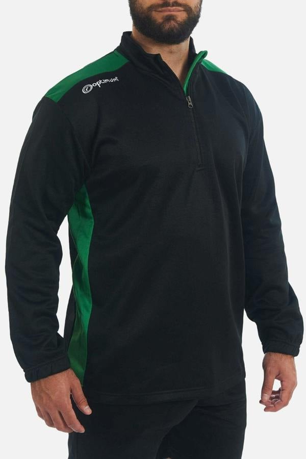 Tempo Sports 1/4 Zip Mid Layer – Thermal, Quick-Dry, Lightweight - Optimum