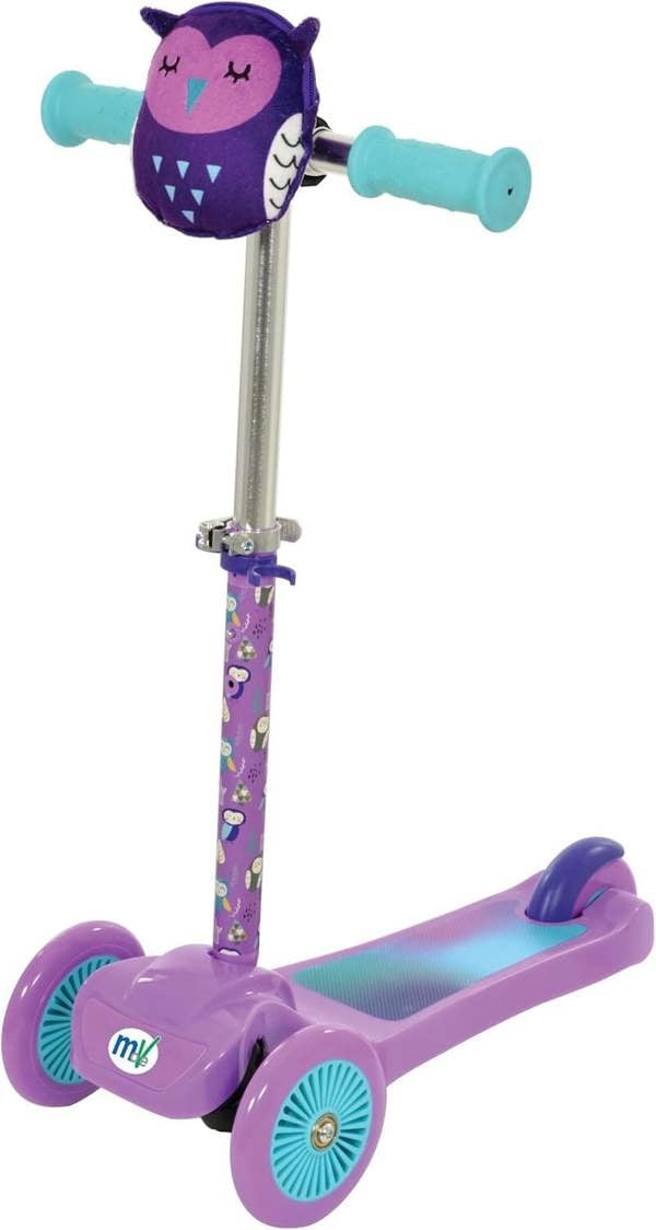 MoVe Mini Go! Owl Tilt Scooter with Squishle