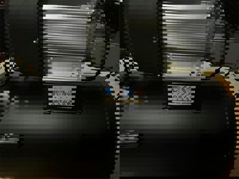 Heavy Duty Electric Air Compressor 50L 250LPM 8 BAR / 115PSI (3HP 2.2KW Portable Garage Workshop)